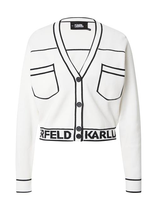 Karl Lagerfeld Cardigan  sort / hvid