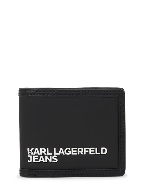 Karl Lagerfeld Tegnebog 'Utility'  sort / hvid