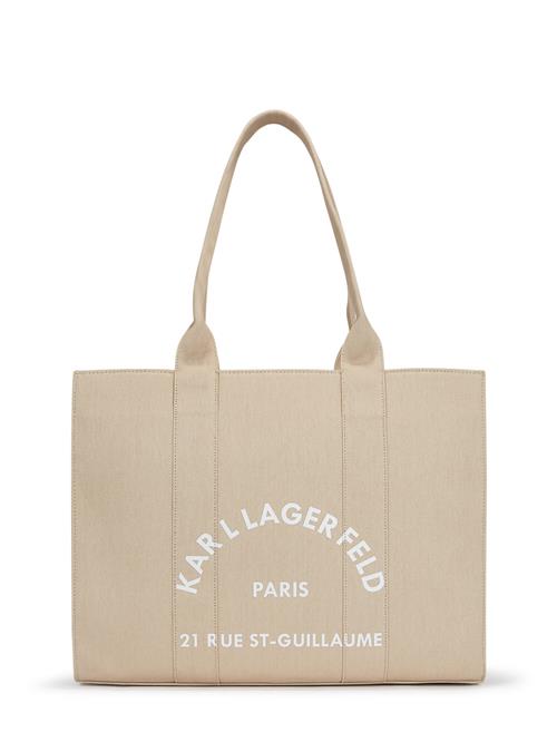 Karl Lagerfeld Shopper  sand / hvid