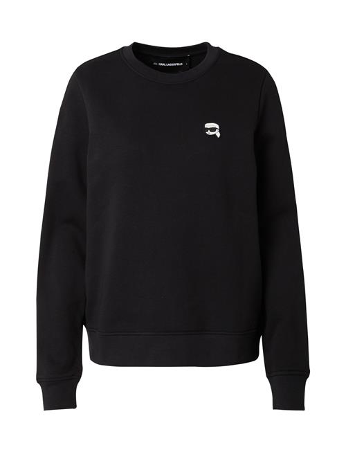 Karl Lagerfeld Sweatshirt 'Ikonik 2.0'  nude / sort / hvid