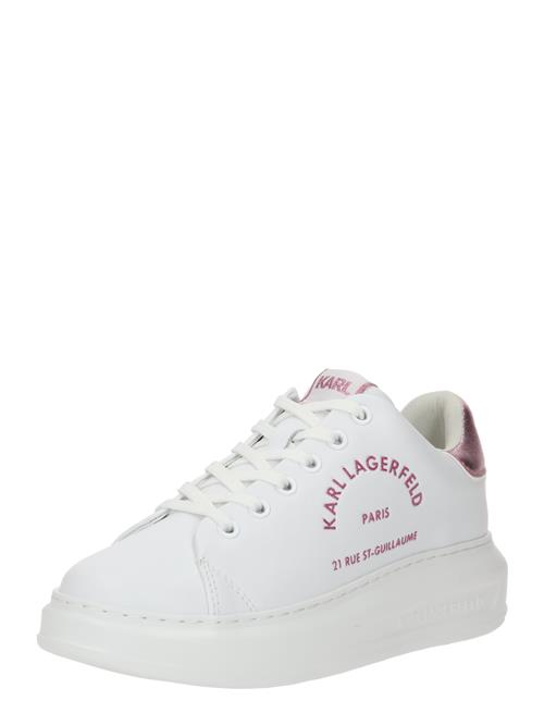 Karl Lagerfeld Sneaker low  lyserød / hvid