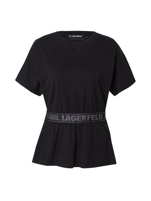 Se Karl Lagerfeld Shirts  sort / sølv ved About You