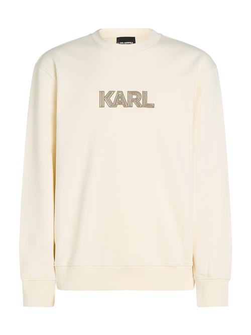 Se Karl Lagerfeld Sweatshirt 'Art Deco'  beige ved About You