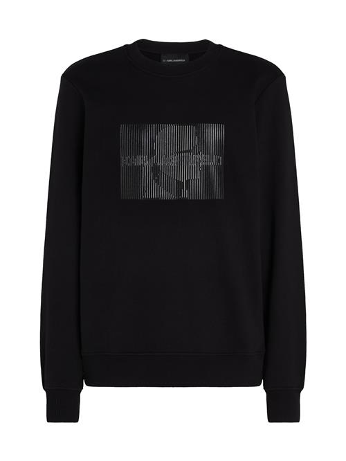 Karl Lagerfeld Sweatshirt  grå / sort