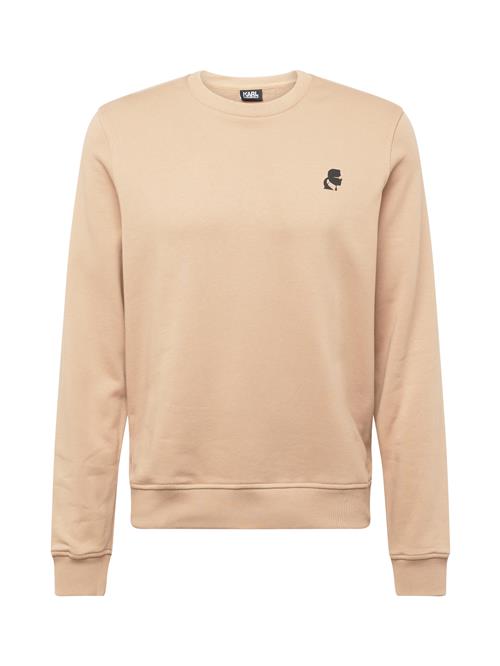 Se Karl Lagerfeld Sweatshirt  beige / sort ved About You