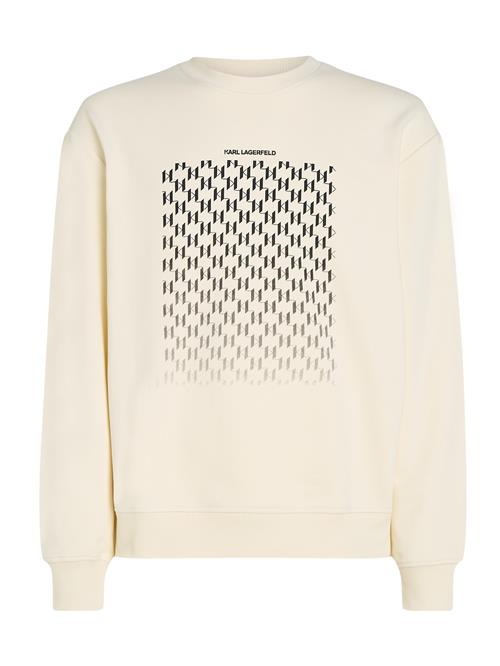 Karl Lagerfeld Sweatshirt  sort / uldhvid