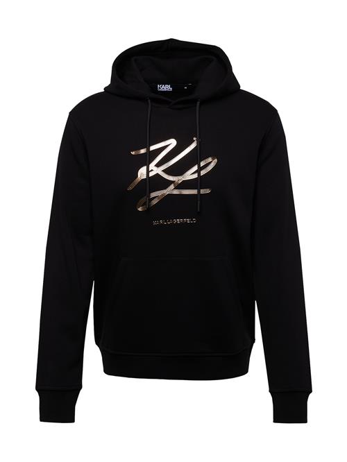 Se Karl Lagerfeld Sweatshirt  guld / sort ved About You