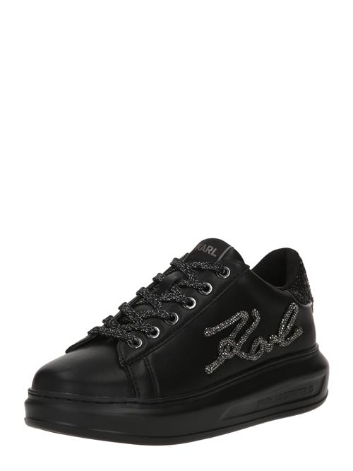 Karl Lagerfeld Sneaker low  sort / sølv