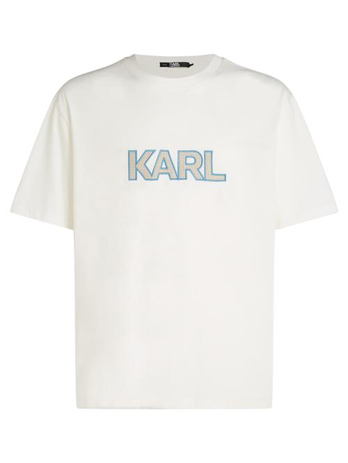 Karl Lagerfeld Bluser & t-shirts  blå / grå / hvid