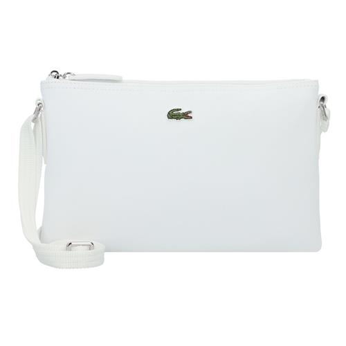 LACOSTE Skuldertaske 'Core Essentials'  sort / hvid