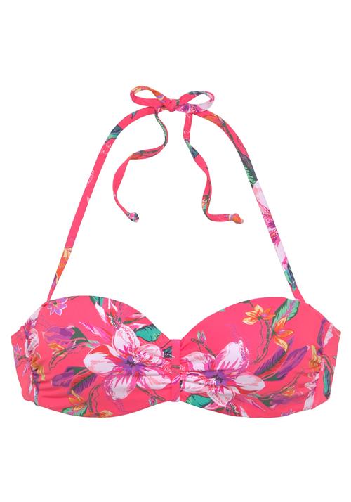 LASCANA Bikinioverdel  grøn / lilla / orange / pink / hvid