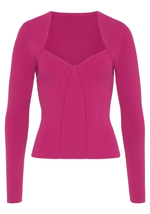 LASCANA Pullover  fuchsia