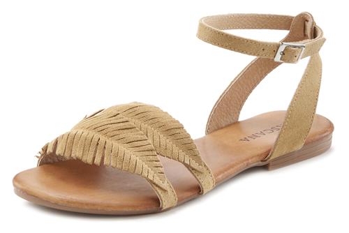 LASCANA Sandaler med rem  beige