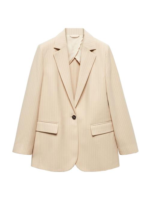 Se MANGO Blazer  lysebeige / brun ved About You