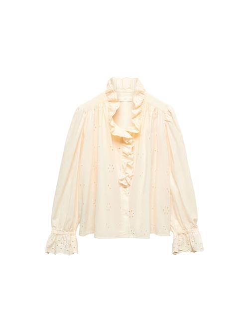 Se MANGO Bluse 'CLARA'  offwhite ved About You