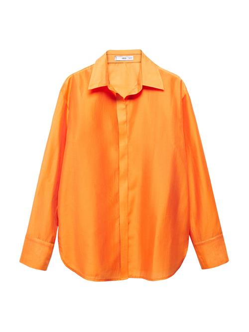 Se MANGO Bluse 'Malva'  mørkeorange ved About You