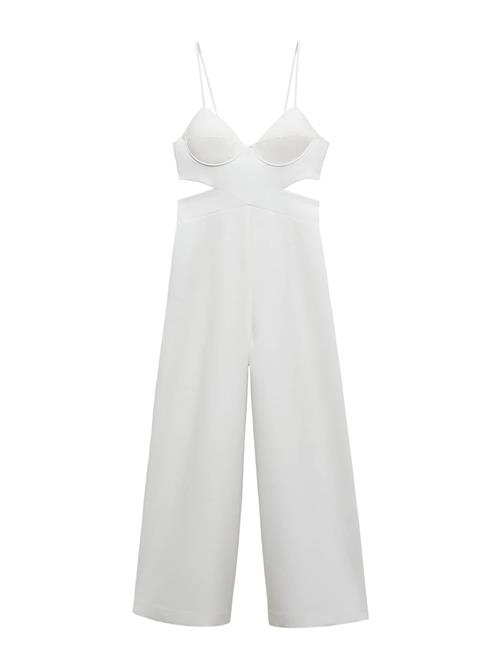 Se MANGO Jumpsuit 'Tyna'  hvid ved About You