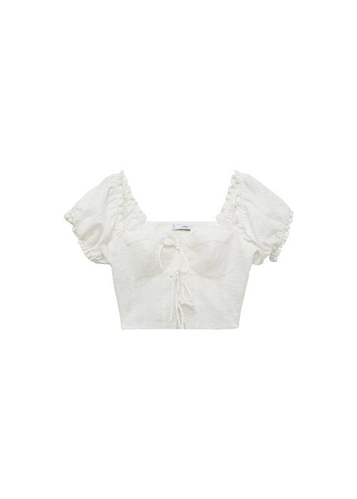 MANGO Bluse 'Lili'  offwhite