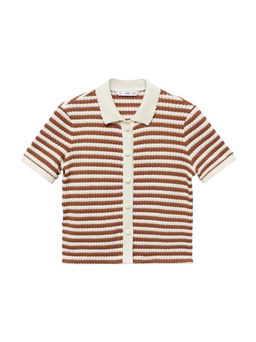 MANGO Cardigan  lysebeige / brun