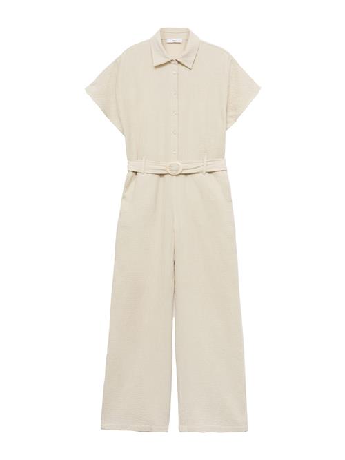 Se MANGO Jumpsuit 'Bambie'  lysebeige ved About You