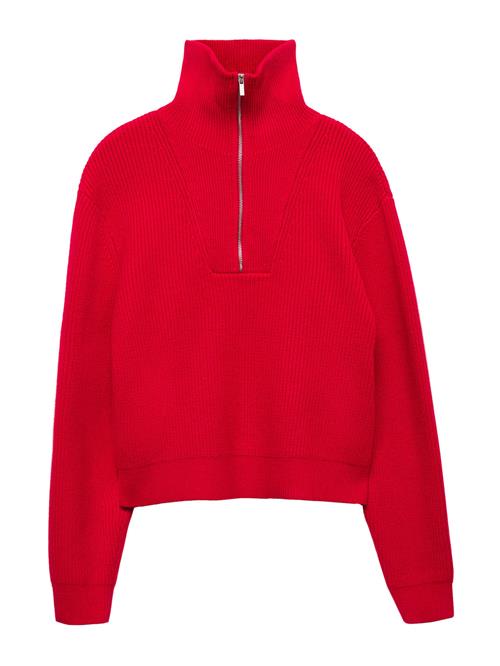 Se MANGO Pullover 'RIZONLIS'  rød ved About You