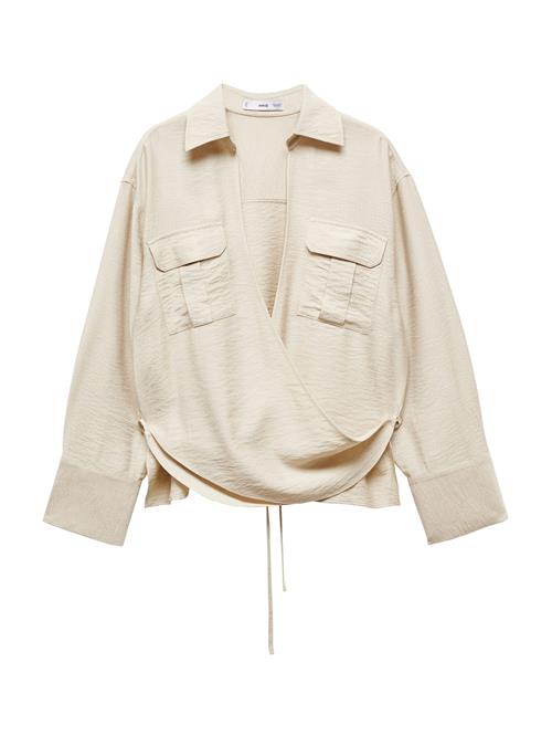 Se MANGO Bluse 'UTAH'  beige ved About You