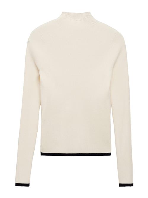 Se MANGO Pullover 'DEPAUL'  lysebeige / sort ved About You