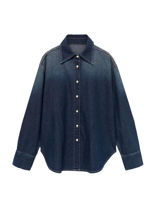 MANGO Bluse 'PAULA'  blue denim