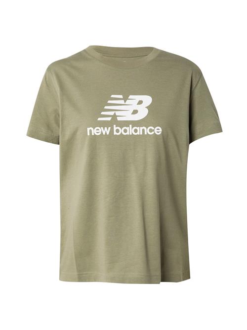 new balance Shirts 'Essentials'  oliven / hvid