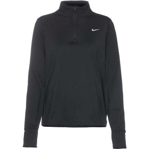 NIKE Funktionsbluse 'SWIFT ELEMENT'  sort / hvid