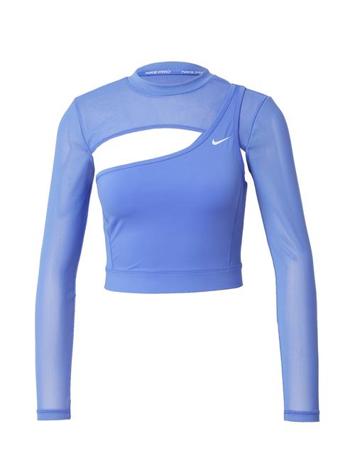 Se NIKE Funktionsbluse  blå / hvid ved About You