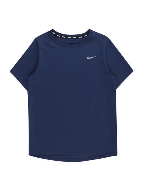 NIKE Funktionsskjorte 'MILER'  navy / lysegrå