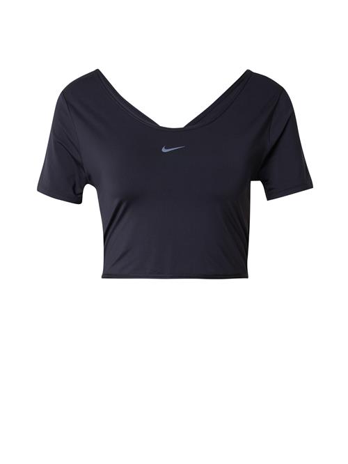 NIKE Funktionsbluse 'One Classic'  lyseblå / sort