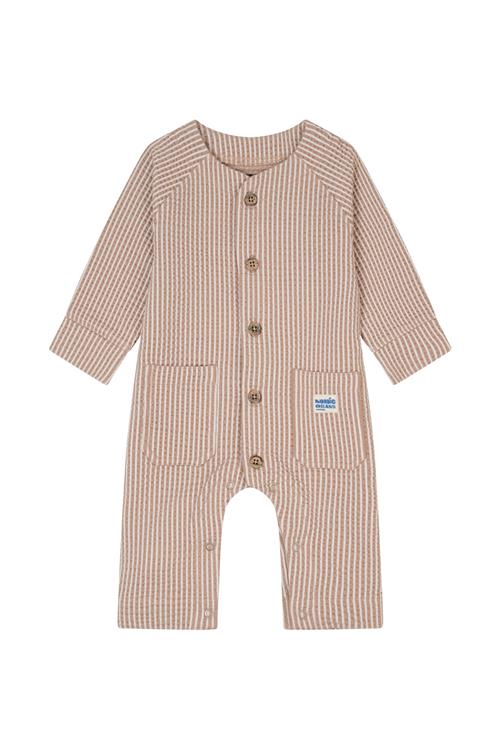 Noppies Overall 'Garb'  camel / blå / naturhvid