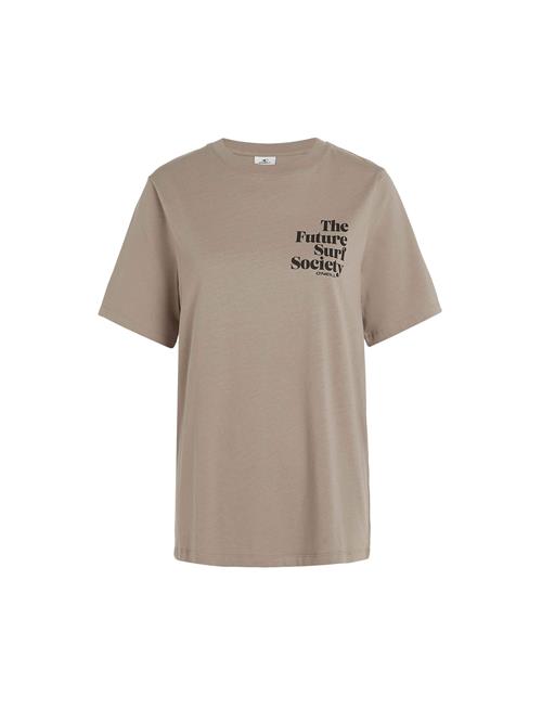 O'NEILL Shirts 'Future Surf Society'  mørkebeige / sort