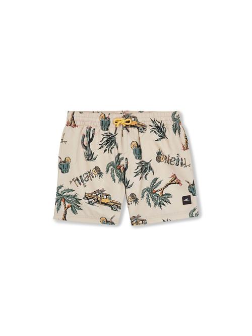 O'NEILL Badeshorts 'Mix & Match Cali Print 13'  beige / blandingsfarvet