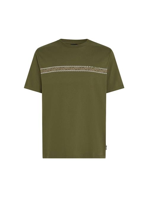 O'NEILL Bluser & t-shirts  beige / grøn / hvid