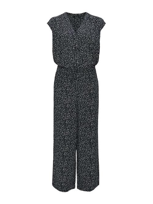 OPUS Jumpsuit 'Moneli City'  marin / hvid