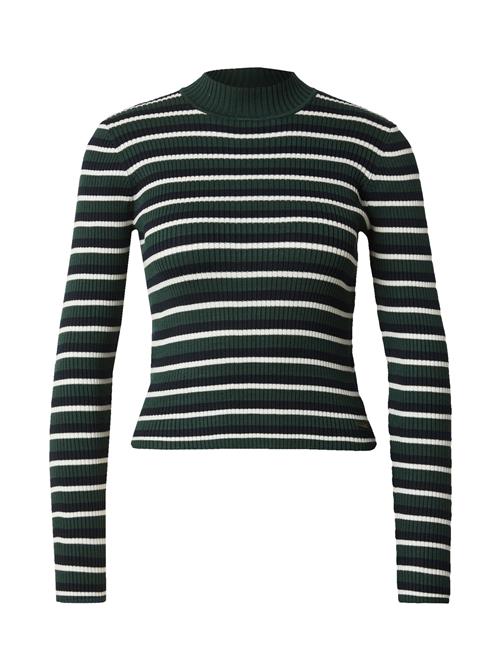 Se Pepe Jeans Pullover 'ELOWYN'  gran / sort / hvid ved About You