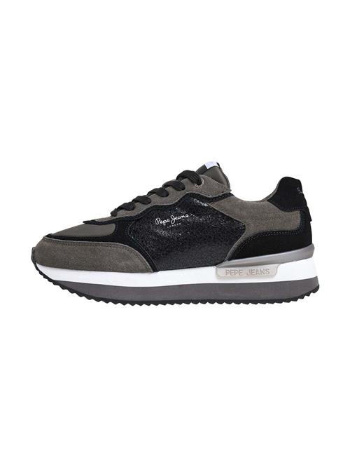 Pepe Jeans Sneaker low 'RUSPER STARS'  khaki / sort / hvid