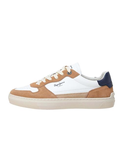 Se Pepe Jeans Sneaker low 'CAMDEN'  brun / sort / hvid ved About You