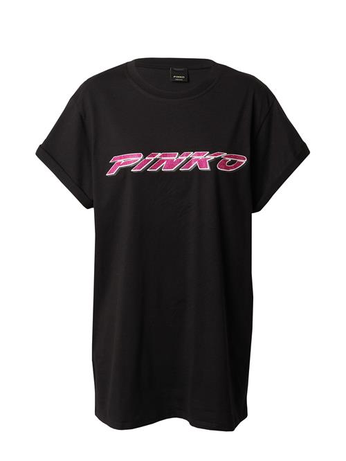 PINKO Shirts  neonpink / sort / hvid