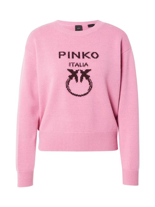 PINKO Pullover 'BURGOS'  lyserød / sort