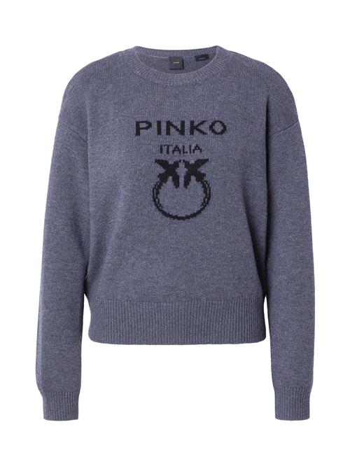 PINKO Pullover 'BURGOS'  basalgrå / sort