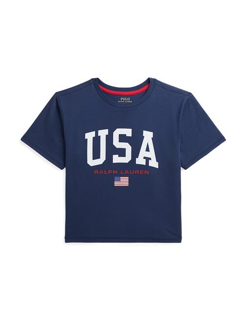 Se Polo Ralph Lauren Bluser & t-shirts 'USA'  navy / rød / hvid ved About You