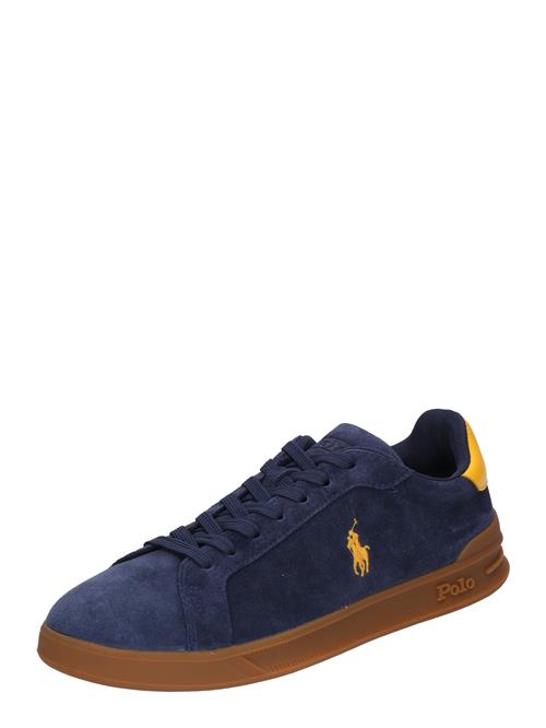 Se Polo Ralph Lauren Sneaker low 'HRT CRT II'  navy / curry ved About You