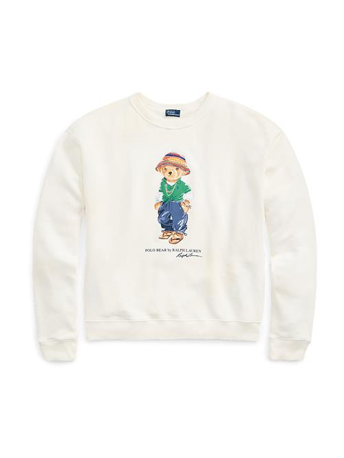 Se Polo Ralph Lauren Sweatshirt  elfenben / marin / opal / smaragd ved About You