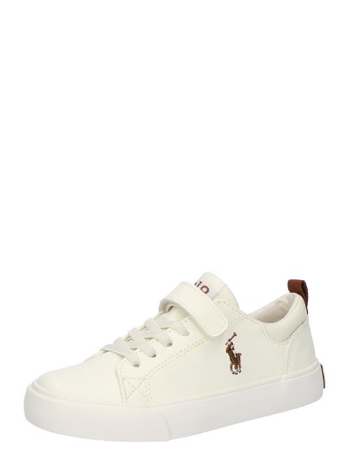 Se Polo Ralph Lauren Sneakers 'PRESTYN'  beige / burgunder ved About You