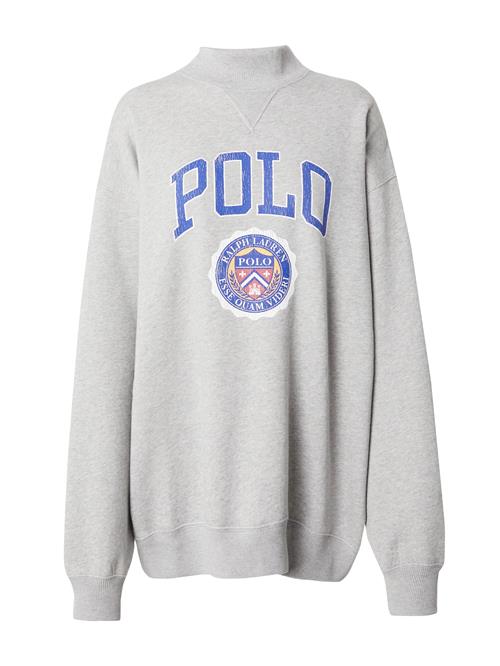 Se Polo Ralph Lauren Sweatshirt  blå / grå-meleret / lyseorange / hvid ved About You