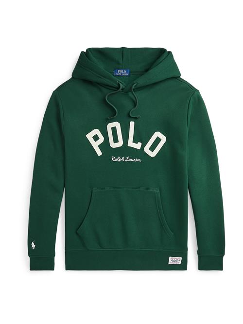 Se Polo Ralph Lauren Sweatshirt  mørkegrøn / hvid ved About You